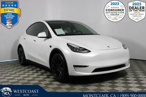 TESLA MODEL Y 2021 5YJYGDEEXMF230999 image